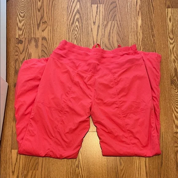 LULULEMON glaze pink dance studio mid rise lined pants - Picture 4 of 5